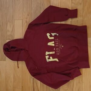 Flag Nor Fail Small hoodie red